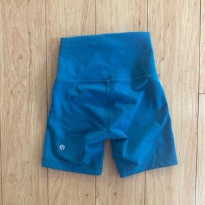 Lululemon Align High-Rise Short 6" Kayak Blue Light Size 0